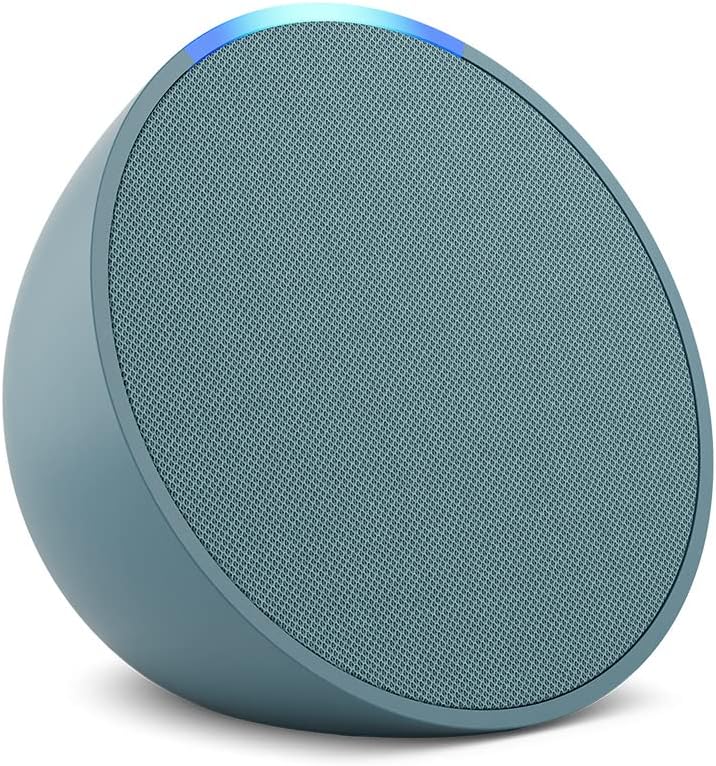 Amazon Echo Pop (newest model), Our smallest speaker, Designed for Alexa+, Fits in any room, Midnight Teal