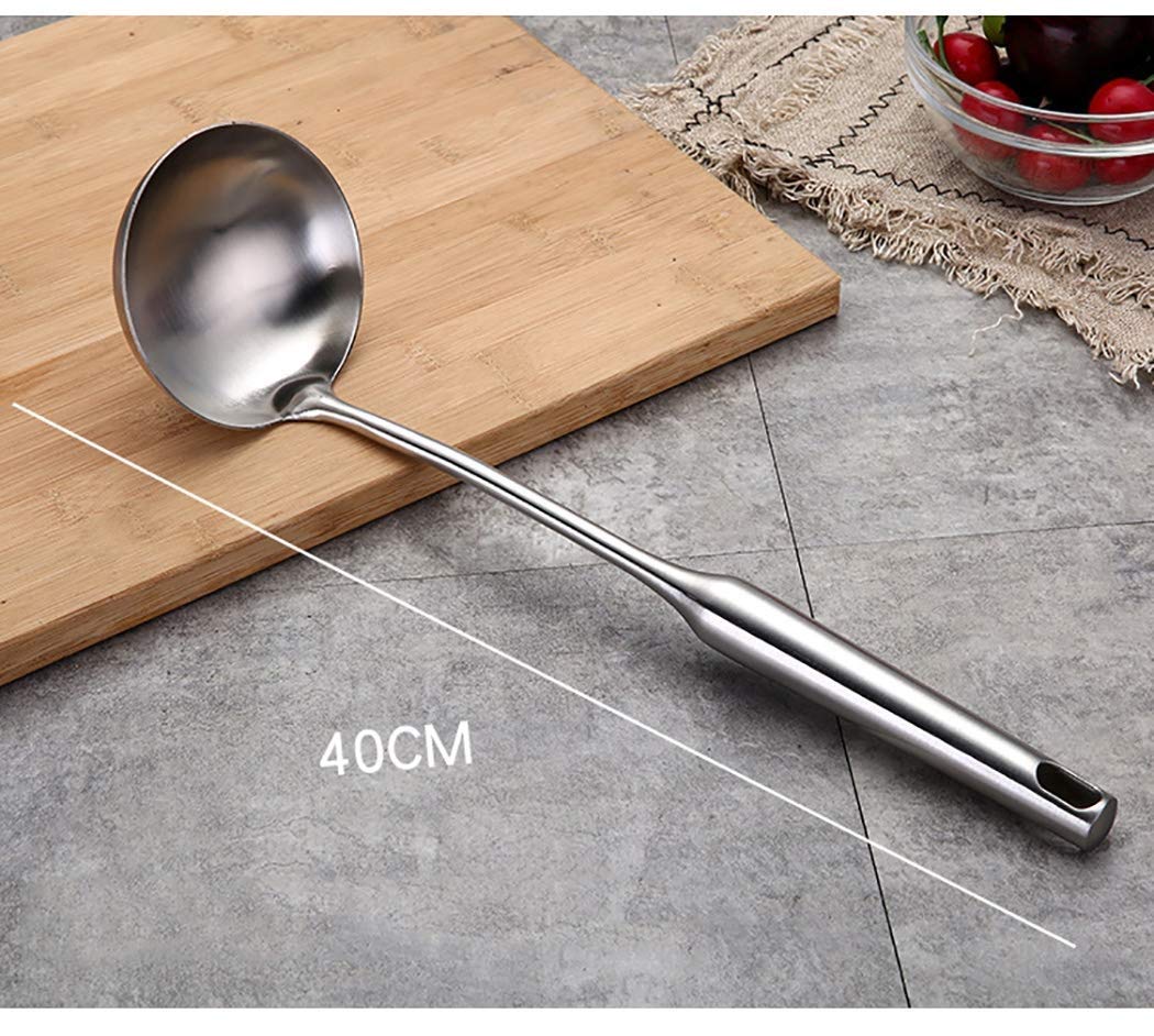 BATLAM Juego de Utensilios de Cocina de Acero Inoxidable de 6 Piezas - Juego de Utensilios de Cocina Accesorios de Cocina