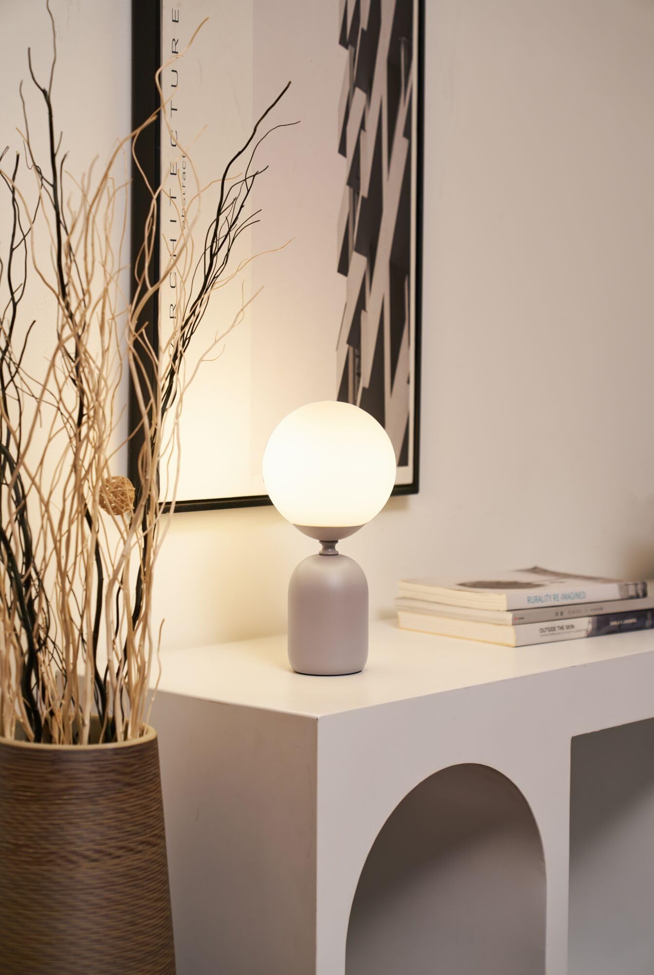 Pauleen Paulmann 48347 Table luminaire Glowing Charm E14 max. 20W Grey, White - Image 2