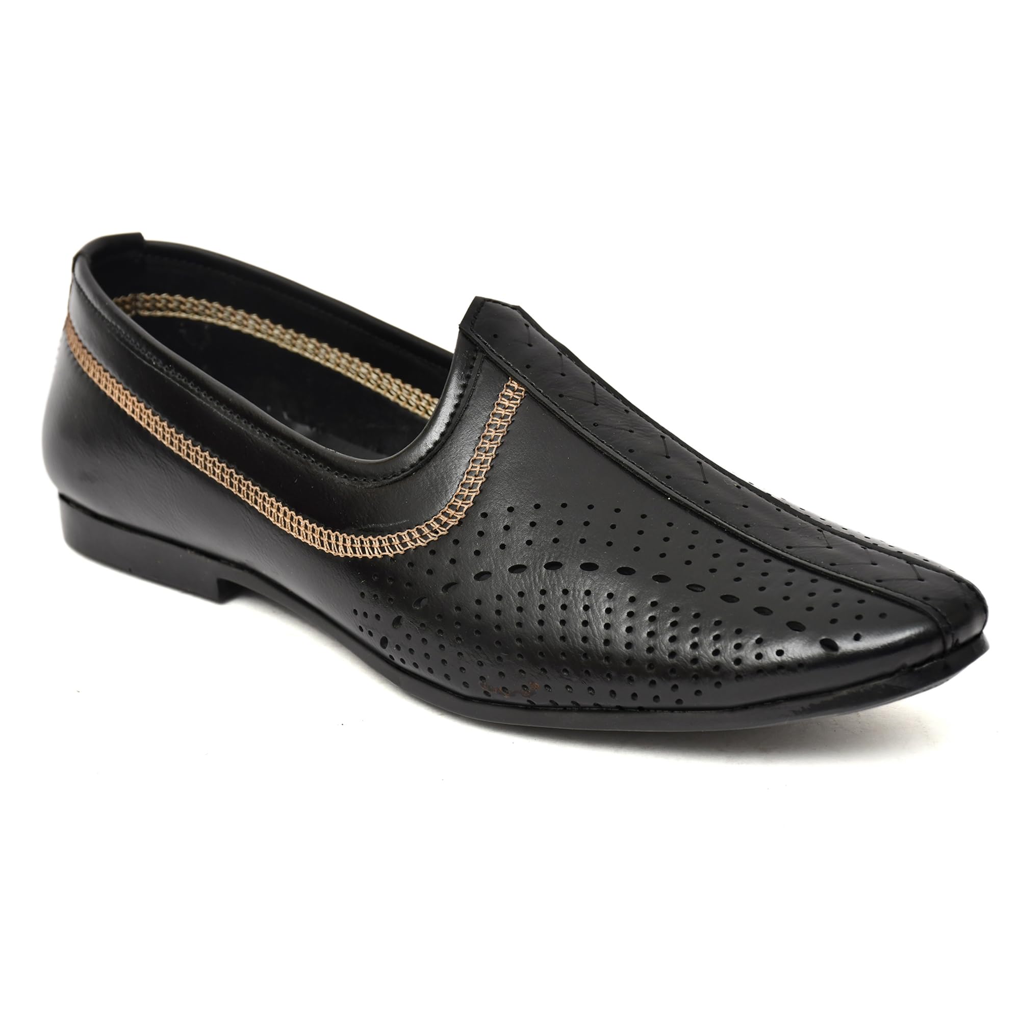 kiatu Men's Nagra Loafers | Casual Slip-On Shoes for Men | Synthetic Leather, Air Mix Sole, Soft Doctor Insole | Trendy Footwear-picture-43