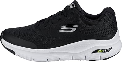 Skechers Synthetic Mesh Regular Lace Up 