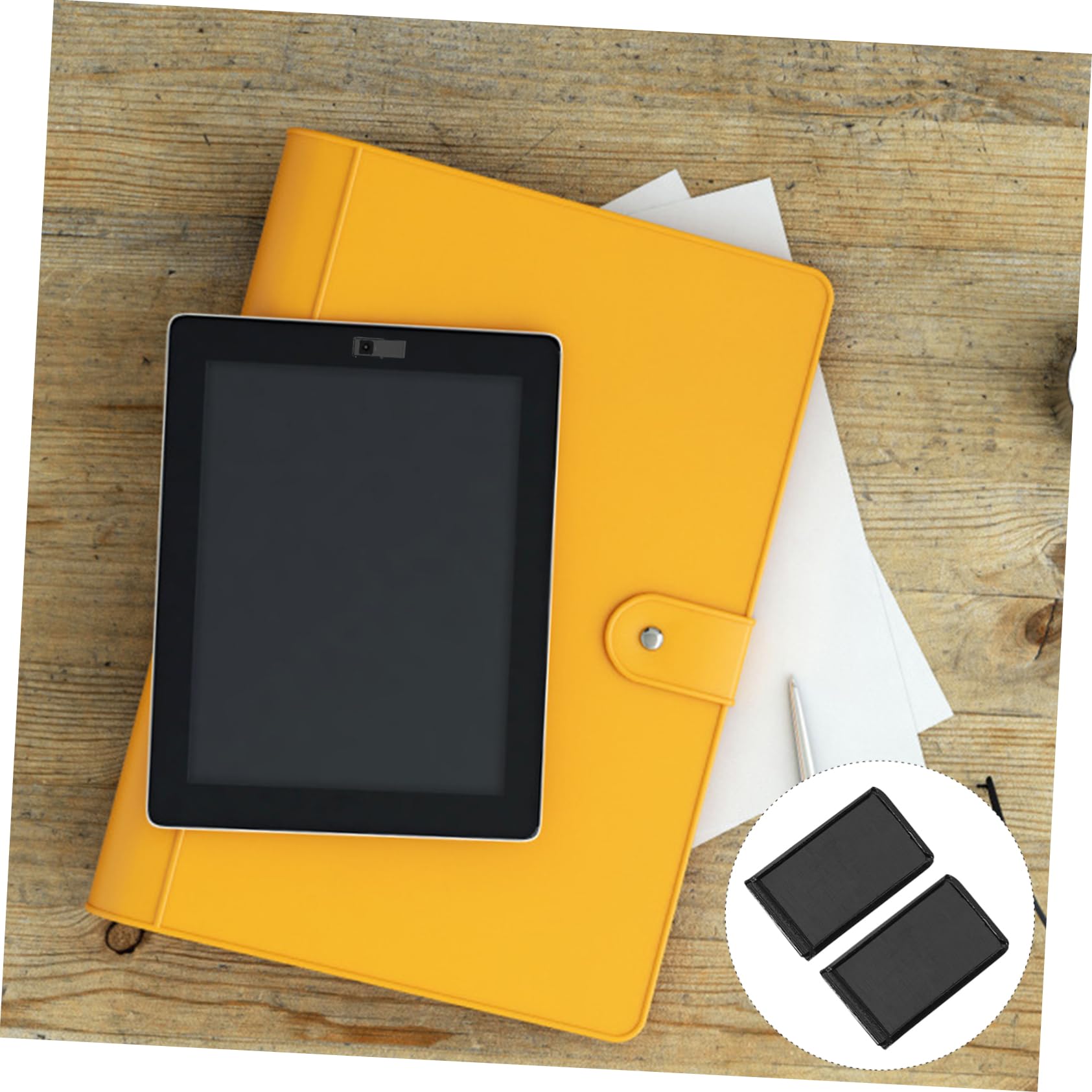 Abaodam 5 Sets Aluminiumlegierung Laptop-Kamera-schiebefolie Selbstklebende Webcam-Abdeckung Einfache Installation Für Privatsphäre Laptop-zubehör Für Telefon-Tablet 2 Stück * 5