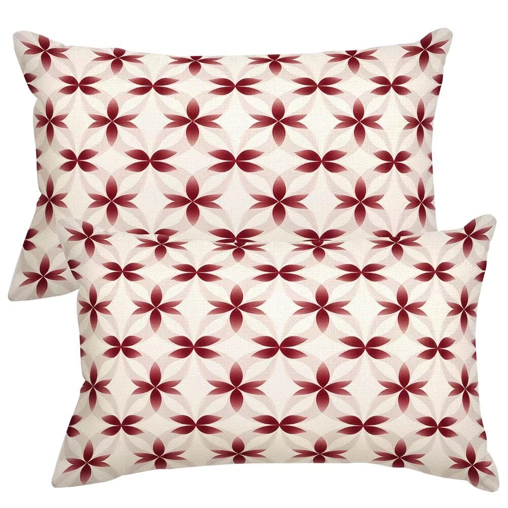 Housses de coussins géométriques 40x70 cm pour l'ambiance cocooning du salon