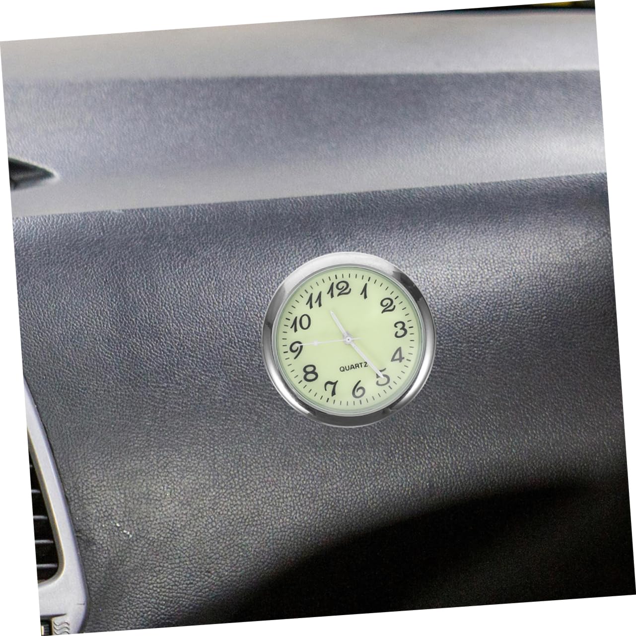 Gatuida 10piezas Reloj De Coche Luminiscente Relojes De Tablero Adhesivos Accesorios Prácticos Para Automóvil Fácil Instalación y Uso Ventilación o Salpicadero