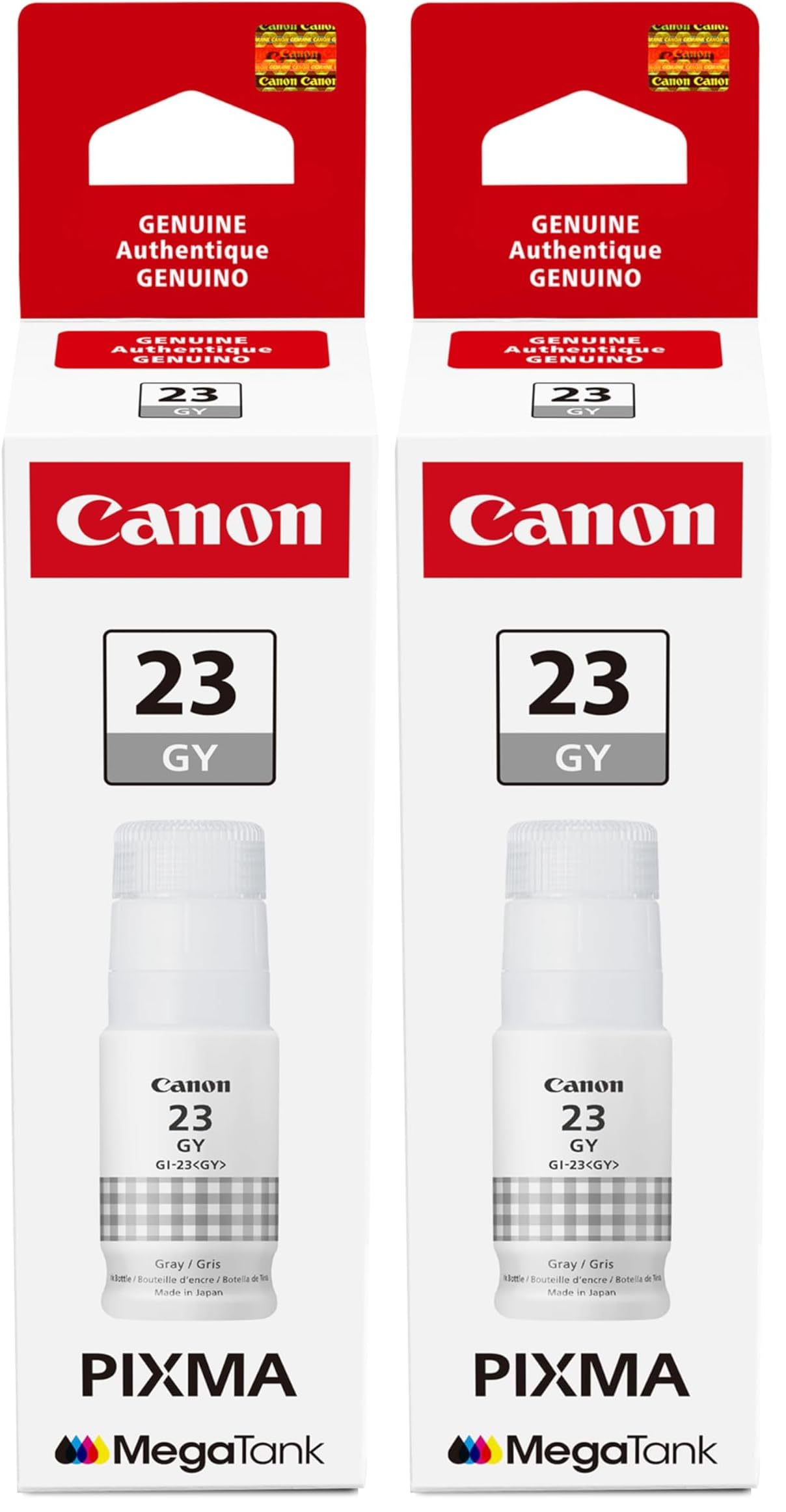 Canon GI-23 Gray Ink Bottle (Pack of 2)