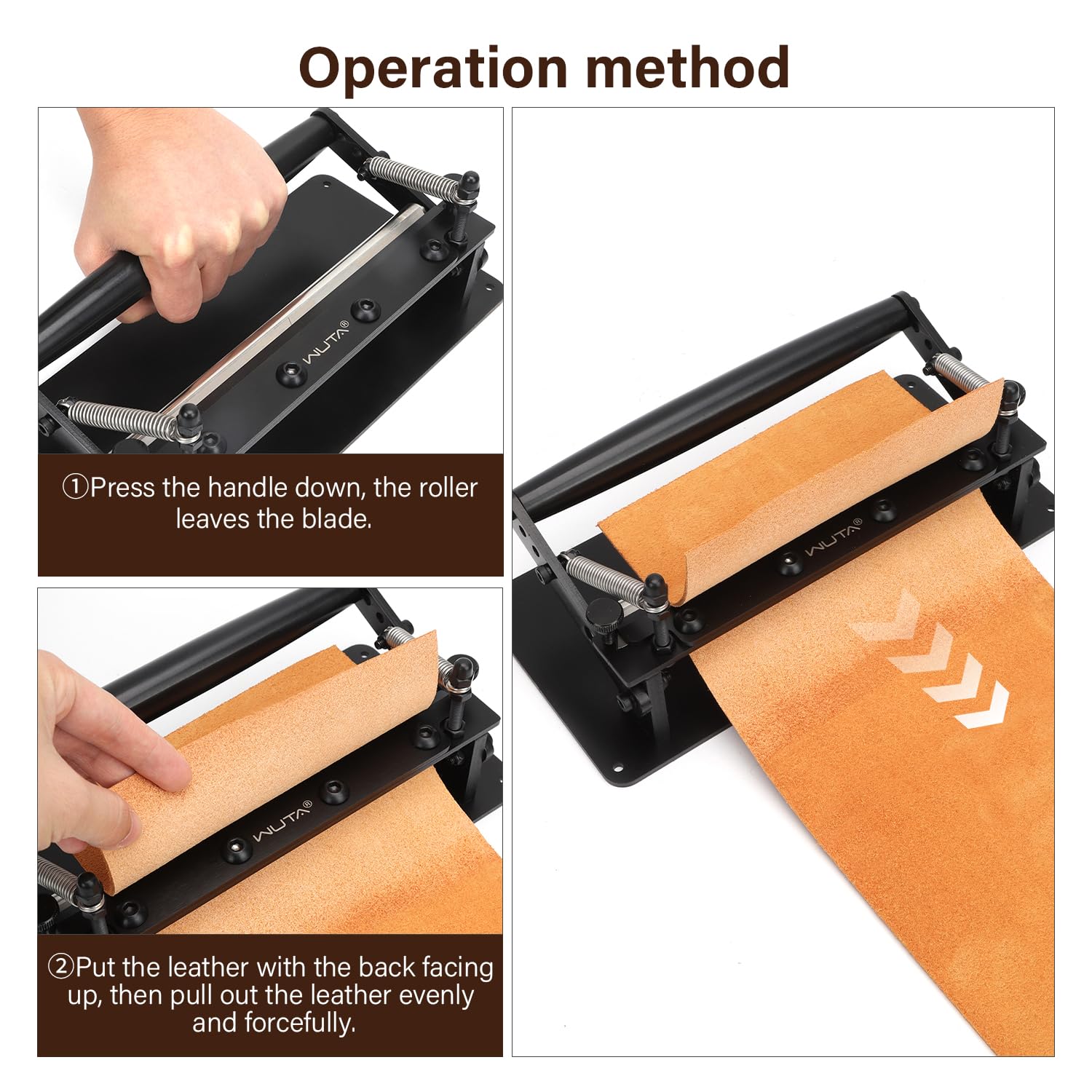 Amazon.co.jp: WUTA 革漉き機 最新のアップグレードレザーピーラー