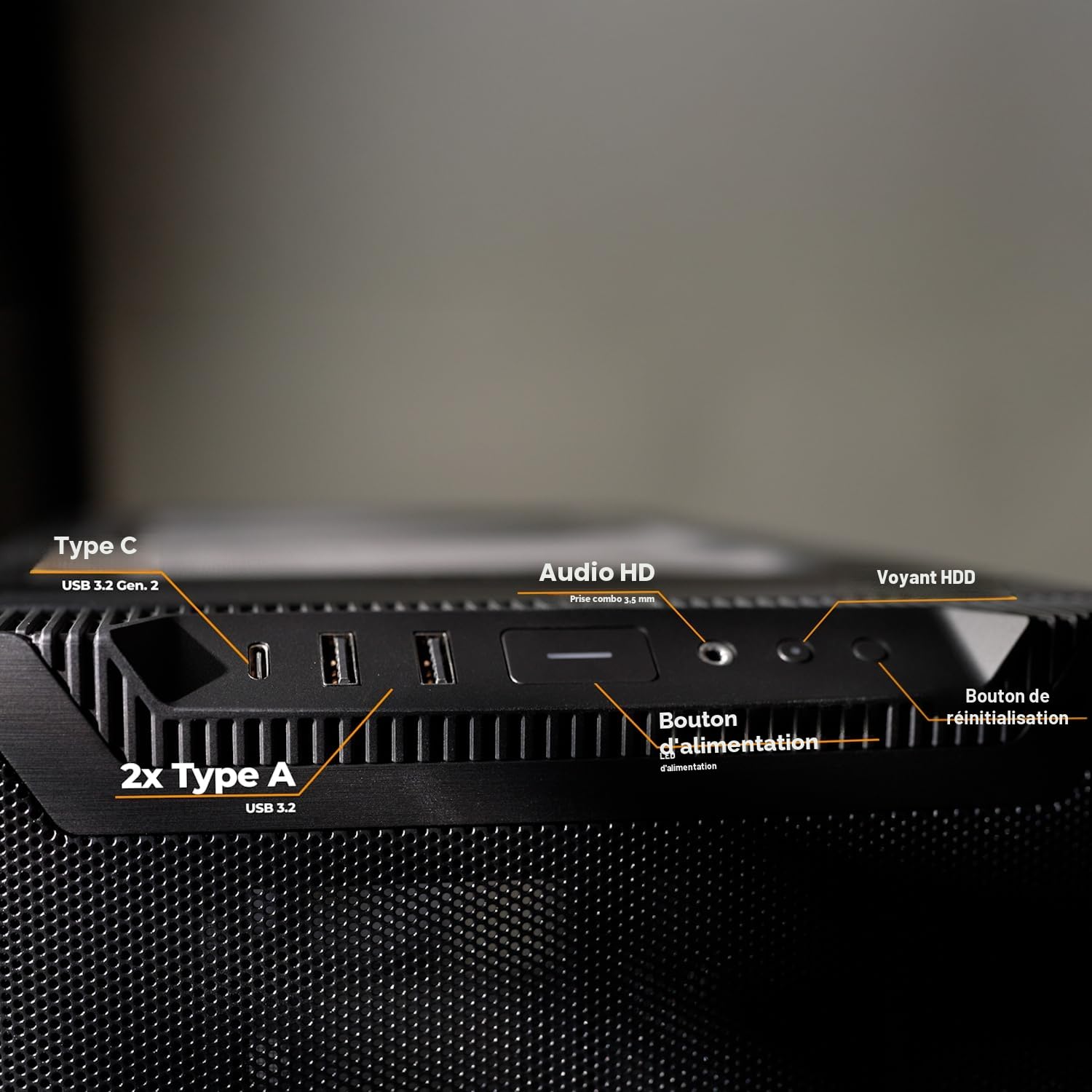 be quiet! Pure Base 501 Airflow Black boîtier PC, Panneaux Avant supérieur, 2 Ventilateurs Pure Wings 3 140 mm PWM préinstallés, Forte Pression d’air, Espace généreux, USB 3.2 Gen. 2 Type C