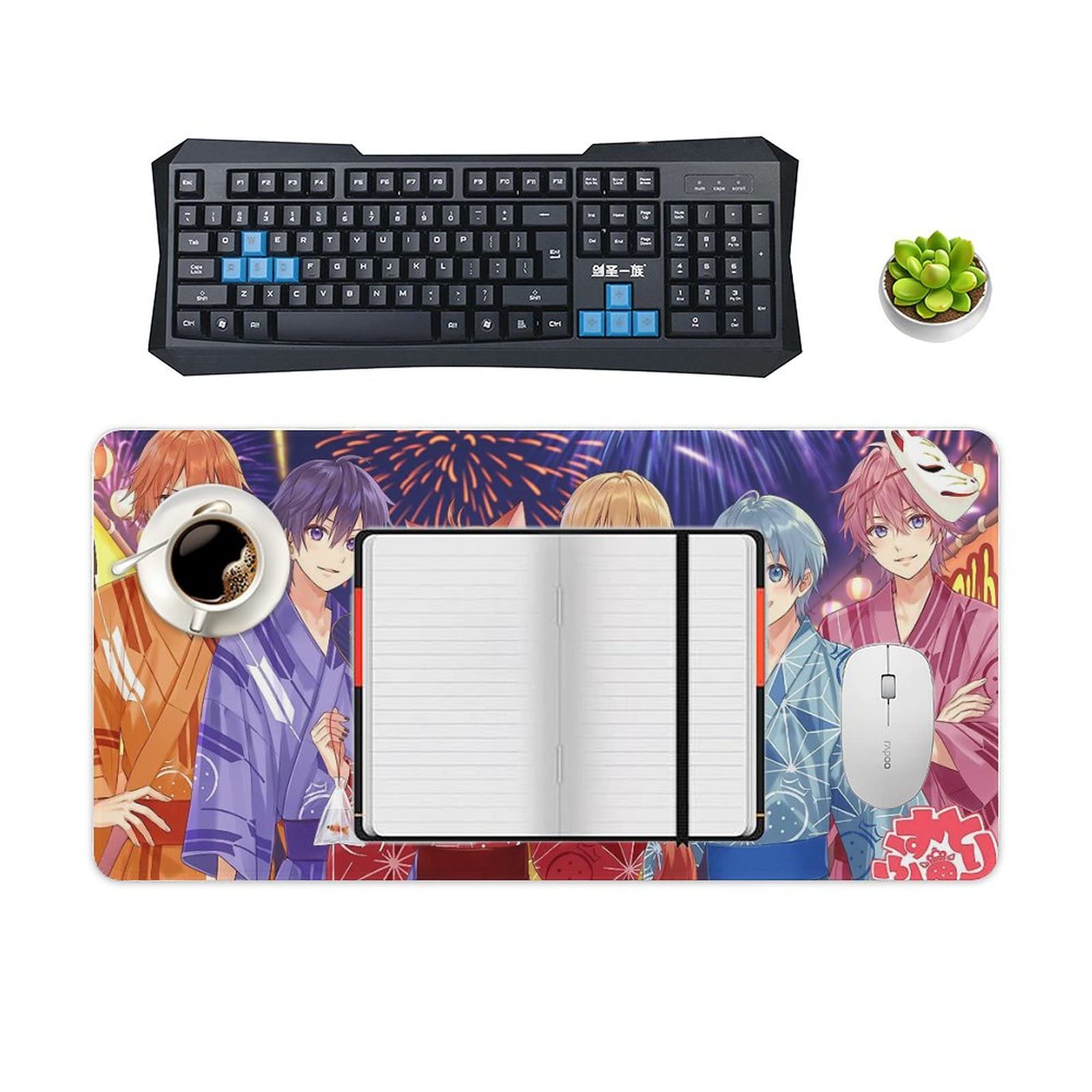 Amazon.co.jp：す と ぷり 大型マウスパッド デスクマット