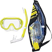 Vista 8 de TUSA Sport Mini-Kleio Junior Máscara y Snorkel Combo (con bolsa reutilizable)
