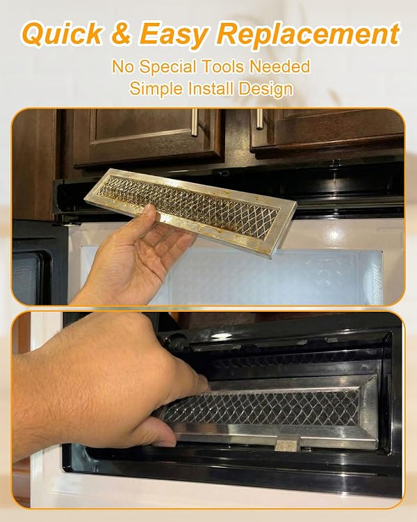 FGMV17WNVFA Microwave Filter Fit for Frigidaire FGMV17WNVFA FMV152KSA by FJVFQJ - Used condition - Image 5