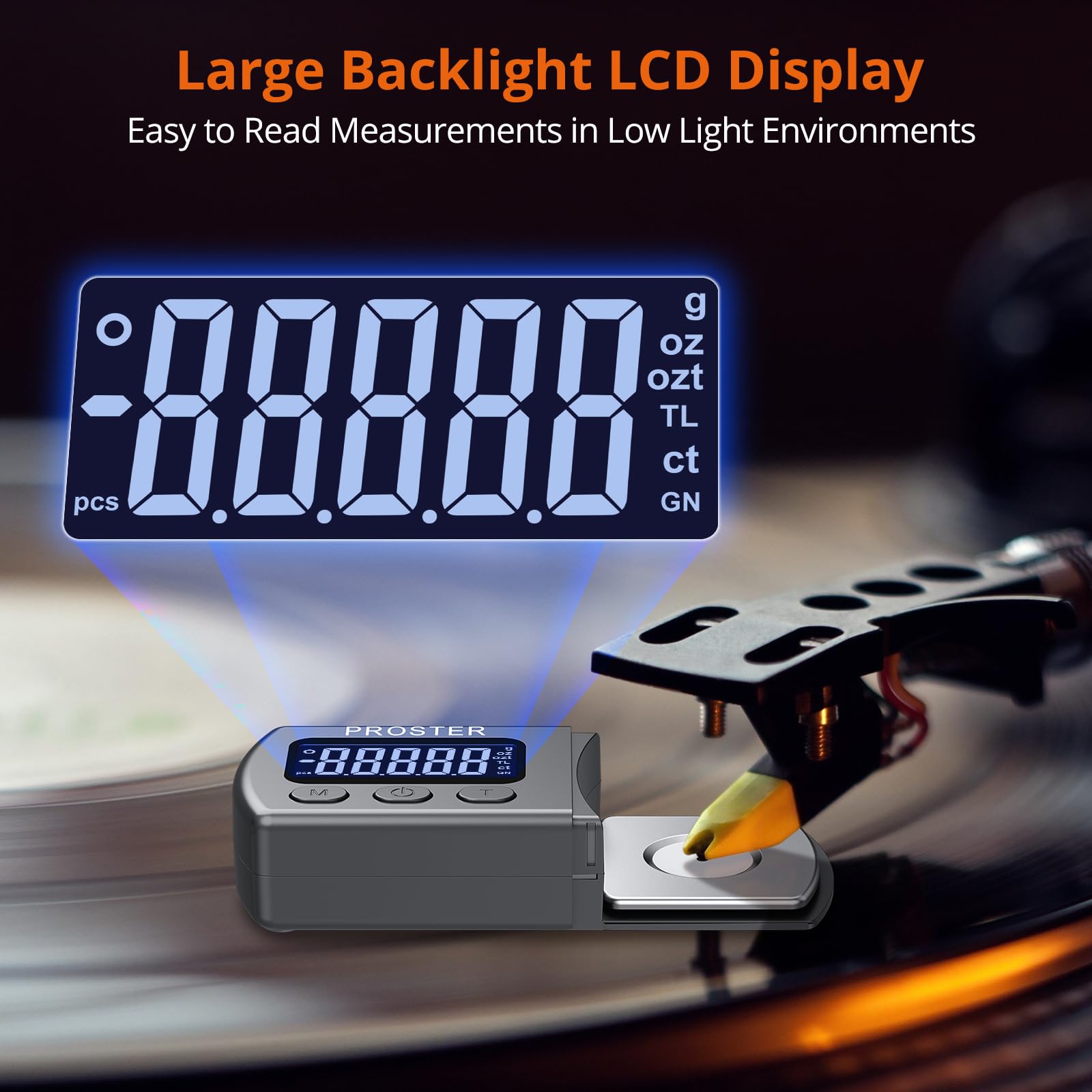 Turntable Stylus Scale - 0.01g Accuracy -3 Turntable Stylus Scale - 0.01g Accuracy -3