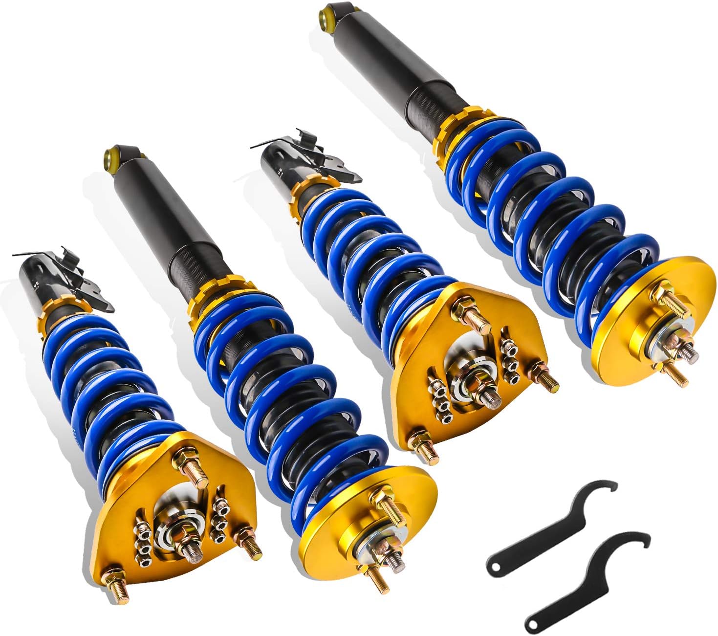 MOSTPLUS Adjustable Height Coilovers Struts Compatible with 2002 2003 2004 2005 2006 Acura RSX DC5 Suspensions Shock Struts Only for Coupe 2.0L