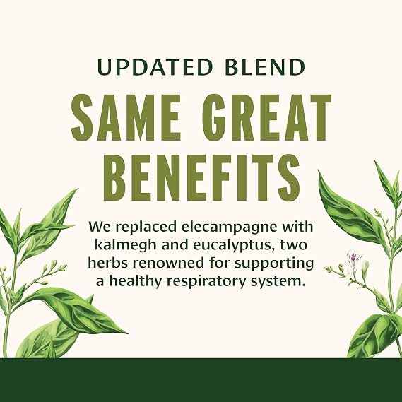 Banyan Botanicals Lung Formula Organic Respiratory Support for Lung Health Plant-Based Blend with Licorice, Tulsi Leaf, and Other Lung Health Herbs 90 Tablets Non GMO Fair for Life Vegan