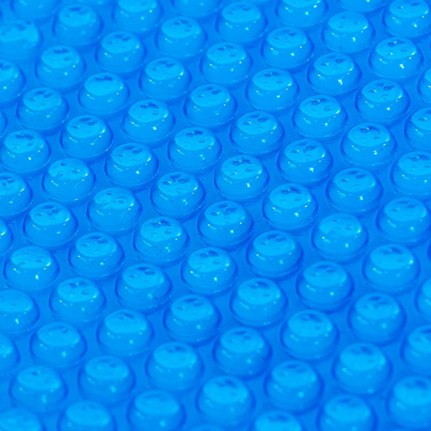 RealRelax 16 Mil Solar Pool Cover 16x32 ft - Durable Rectangle Solar Blanket for Inground & Above Ground Pools, Blue Heater