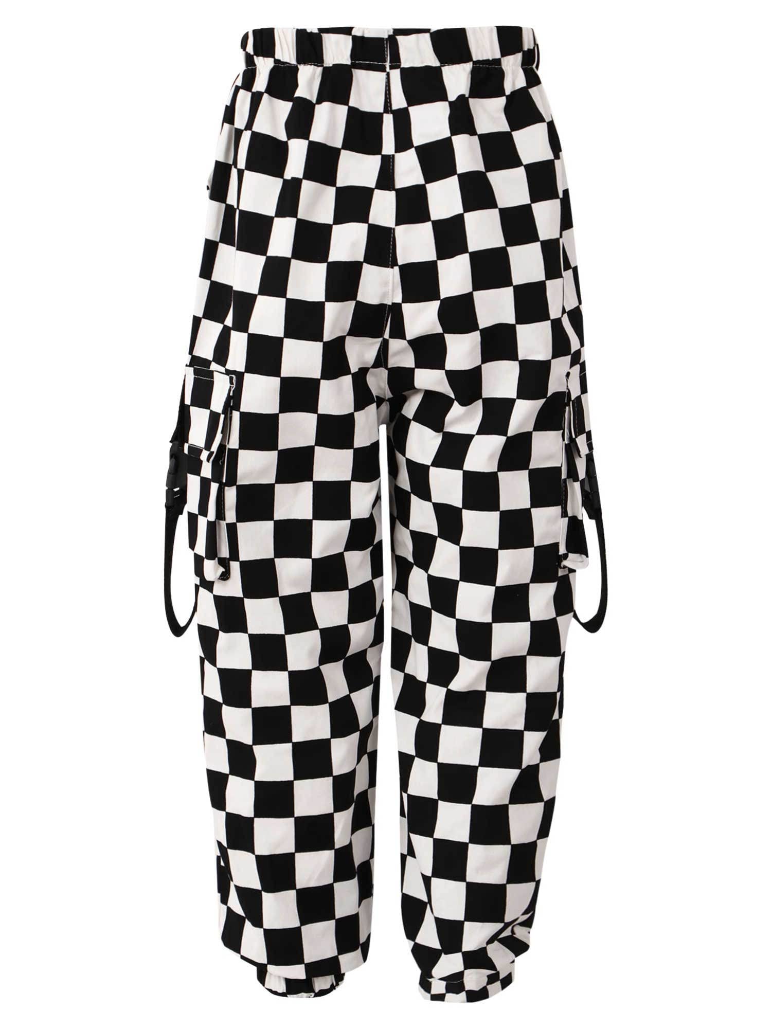 IEFIEL Pantalons Cargo Camouflage pour Garçon Fille Combinaison Décontracté Pantalon de Jogging