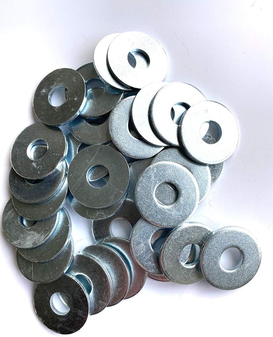 Buy 100 x Form G WASHERS Wide Thick Flat M6 M8 M10 M12 Steel ZINC