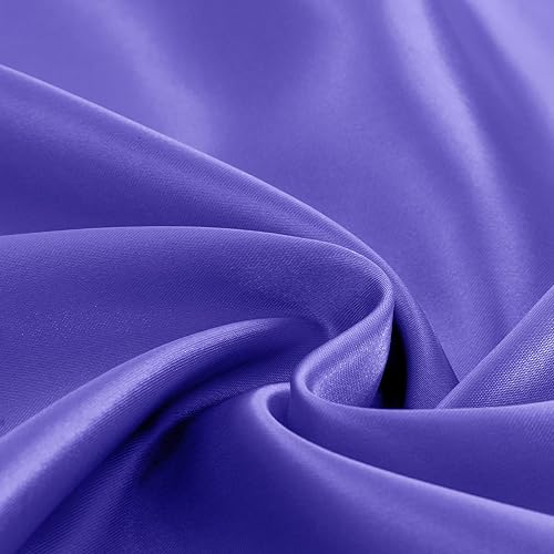 Miniatura 8 de Homiest Juego de sábanas de satén de lujo de 3 piezas con bolsillo profundo, 1 sábana bajera + 1 sábana encimera + 1 funda de almohada (tamaño