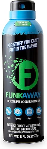 Miniatura 8 de FunkAway Spray eliminador de olores para ropa zapatos y equipo negro 135 onzas