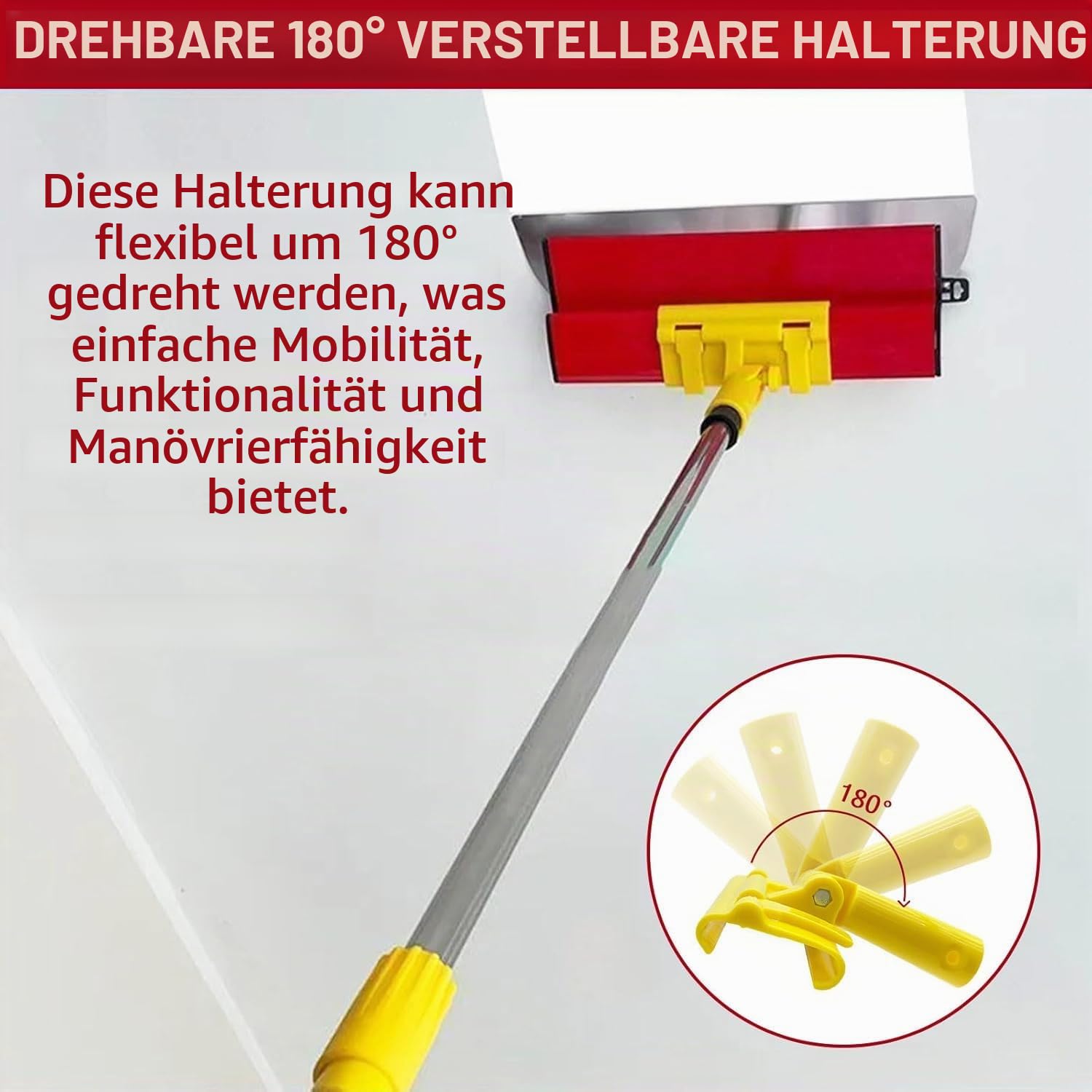 Flächenspachtel Set, Spachtel Werkzeug 3er Set (250mm, 400mm, 600mm) und 4 Verlängerungen (4x40 cm), Glättspachtel mit Koffer für Wänden Decken