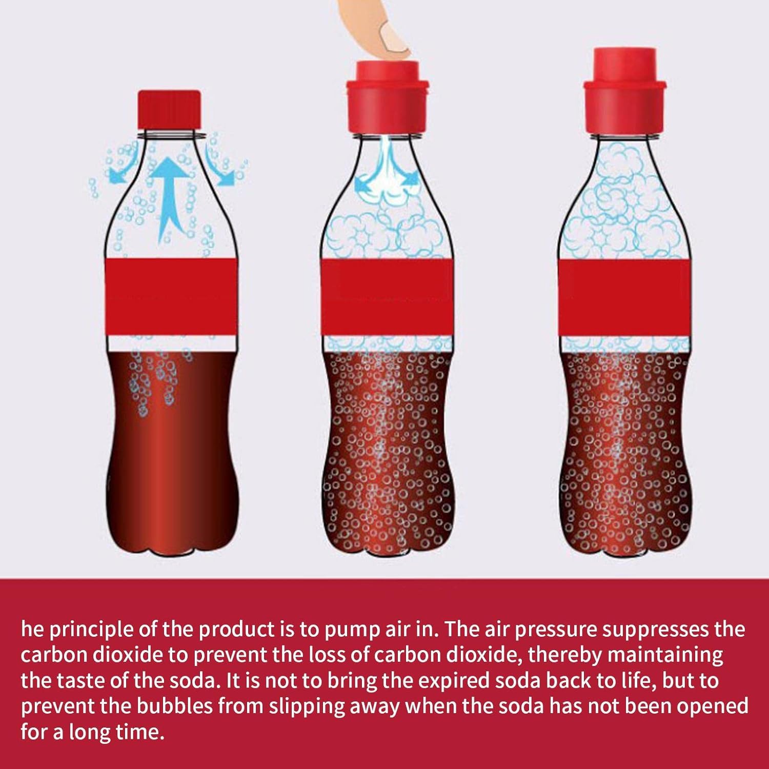 炭酸飲料 キャップ ボトル キャップ ポンプ 注ぎ ソーダボトル蓋 炭酸 ポンプ & 注ぐ 炭酸 ビール BPAフリー 再利用可能 飲料ボトルキャップ 漏れない 炭酸飲料蓋 ボトルストッパー コーラ飲料キャップ ソーダ缶蓋 ソーダボトル蓋 飲料ボトルキャップ キッチン用品 酒 バー用品