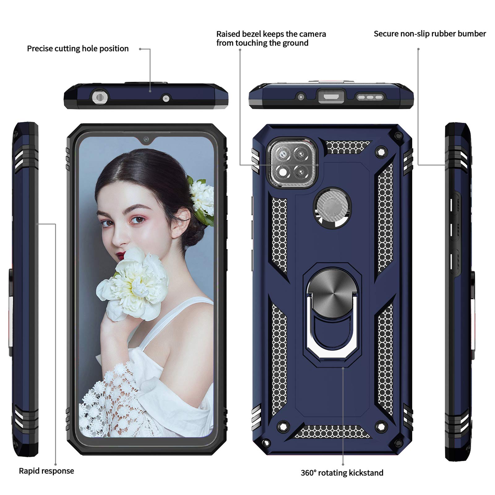 Funda Estuche Silicone Cover Para Xiaomi Redmi 10a/ Redmi 9c | Cuotas sin interés