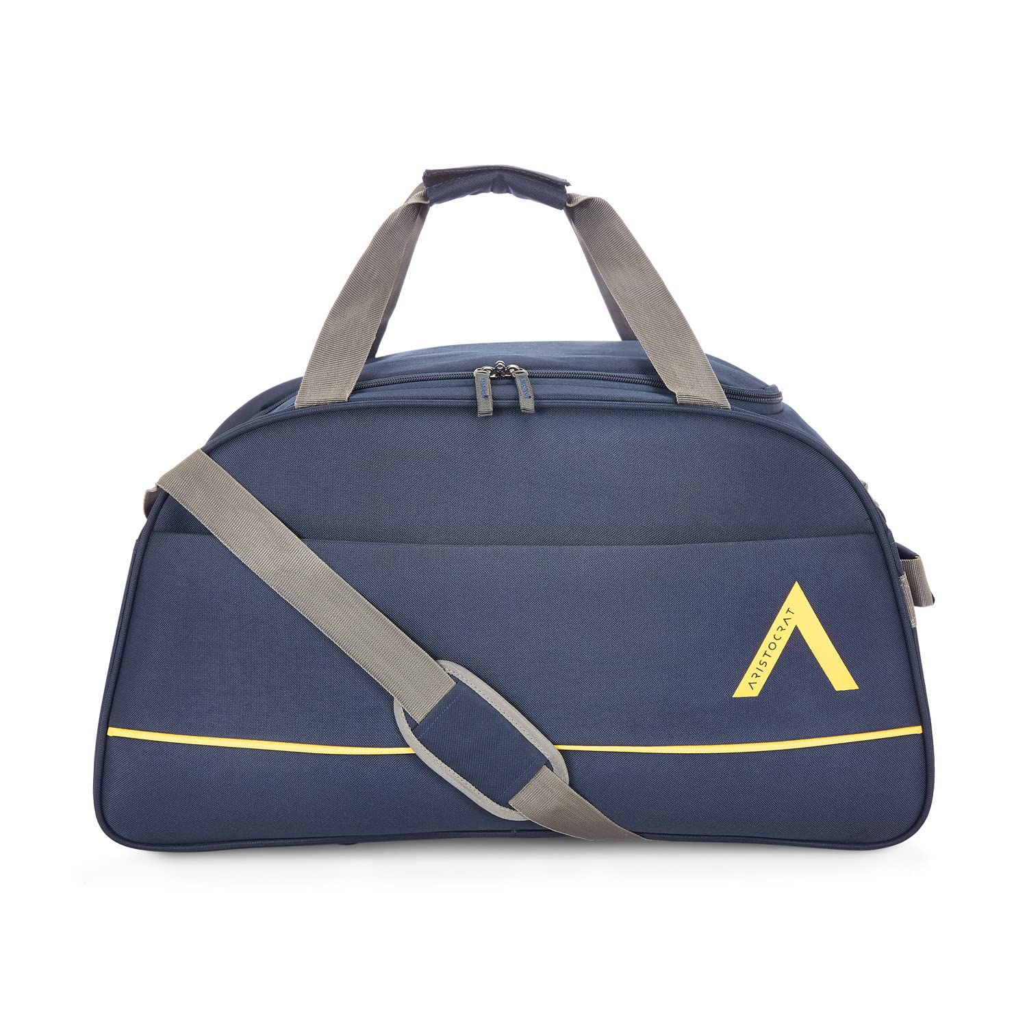 Cadet 62Cm Polyester Carry On Luggage Navy Blue Duffle, 30 Cm