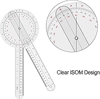 Vista 3 de Goniómetro 12 pulgadas, 360 grados (plástico)