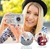 Digital Camera - 1080P FHD 44MP with 2.4 LCD Screen Compact Portable Vlogging Photo Camera with 32gb SD Card 16X Digital Zoom for Kids Teen Students Beginner