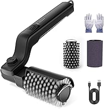 Upgraded Electric Grill Brush:180° Adjustable Angle Rechargeable Cordless Cleaning Brush, 3 Speed Power, Stainless Steel Brush Head