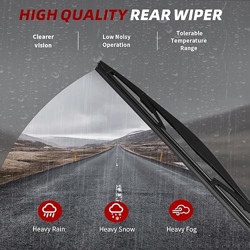 Vista 243 de OTUAYAUTO Brazo de limpiaparabrisas trasero - Reemplazo para Chevrolet Chevy Tahoe, Suburban, Cadillac Escalade & ESV, GMC Yukon & XL 2015-2020 OEM