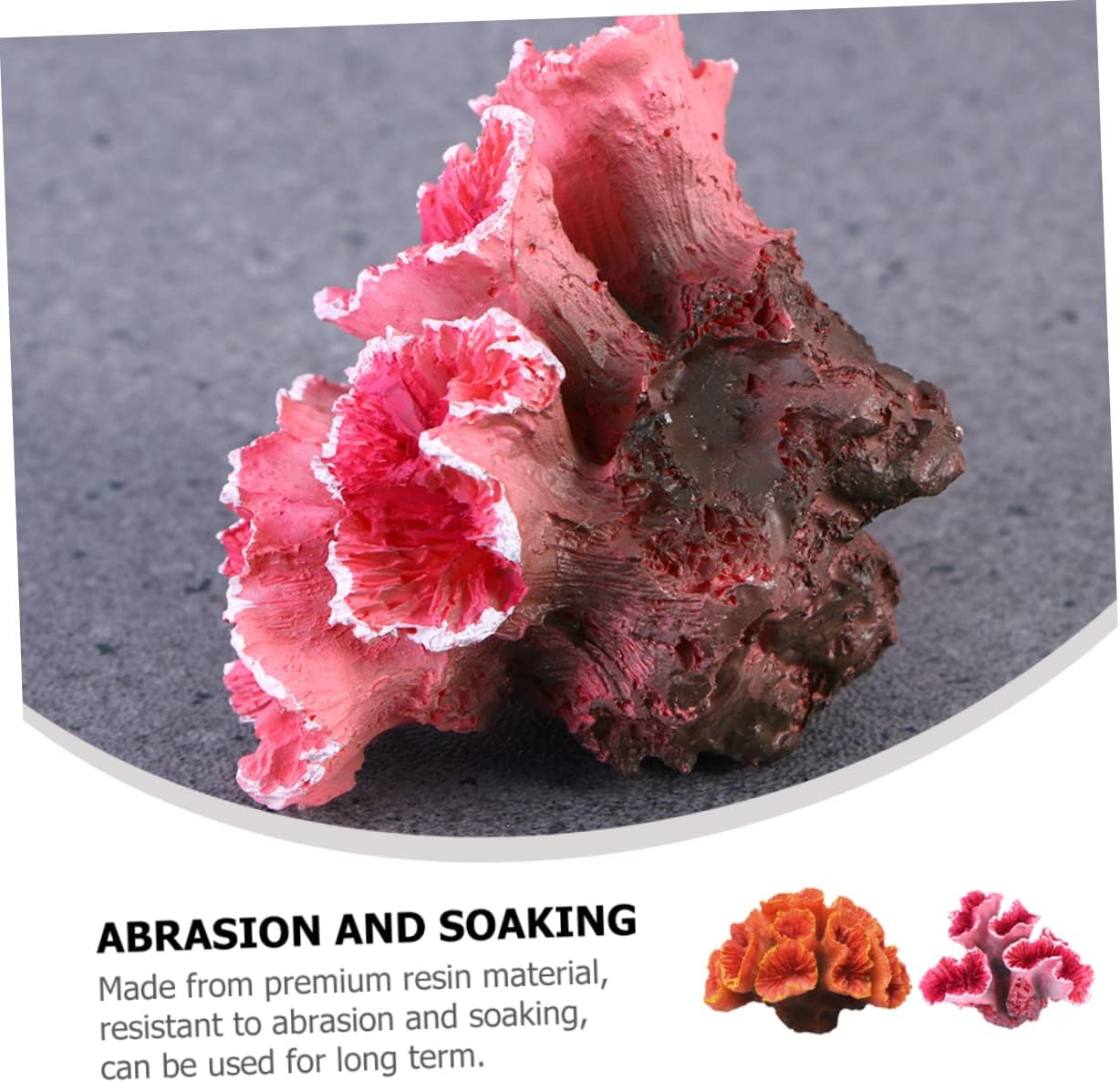 10 Pcs Simulated Coral Landscaping Aquarium Supplies Mediterranean Decor Fish Bowl Decorations Artificial Coral Ornament Fish Tank Creative Decor Fake Coral FA