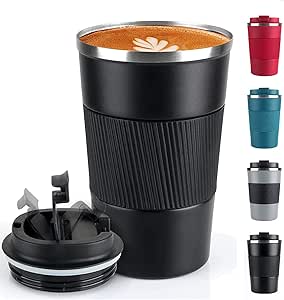 Amazon.com: Coffee Mug 12oz - Insulated Coffee Travel Mug Spill Proof