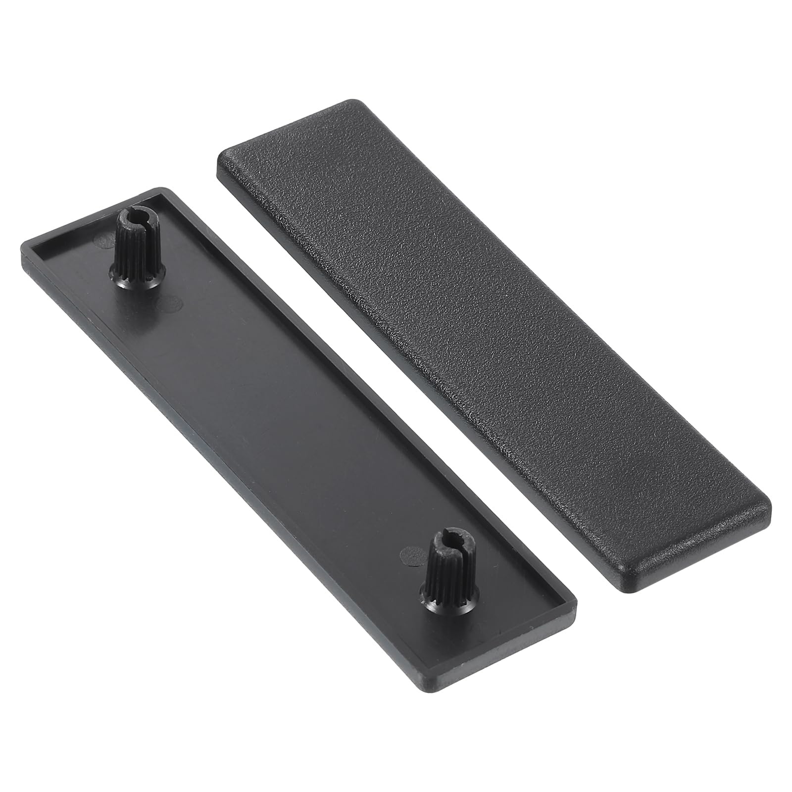 QUARKZMAN 10 sztuk 20 x 80 mm nylonowy wytłaczany korek blokujący profil aluminiowy do T-Slot 2080 Europejski standardowy korek do wózka stojak na akwarium stojak na półki czarny