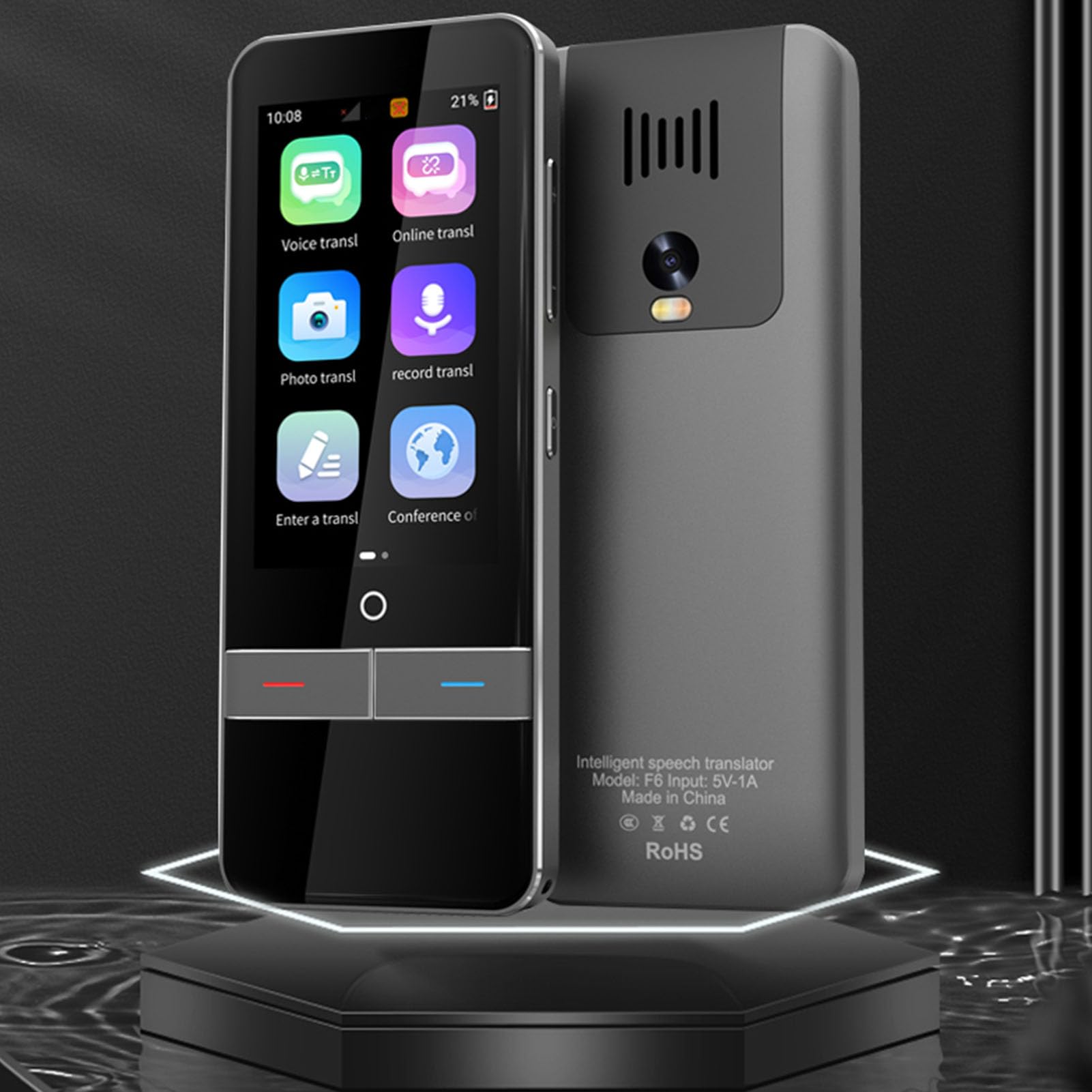 Language Translator Device, WiFi and Hotspot Translator, 139 Languages, Voice Photo Online Offline Translation - Image 2