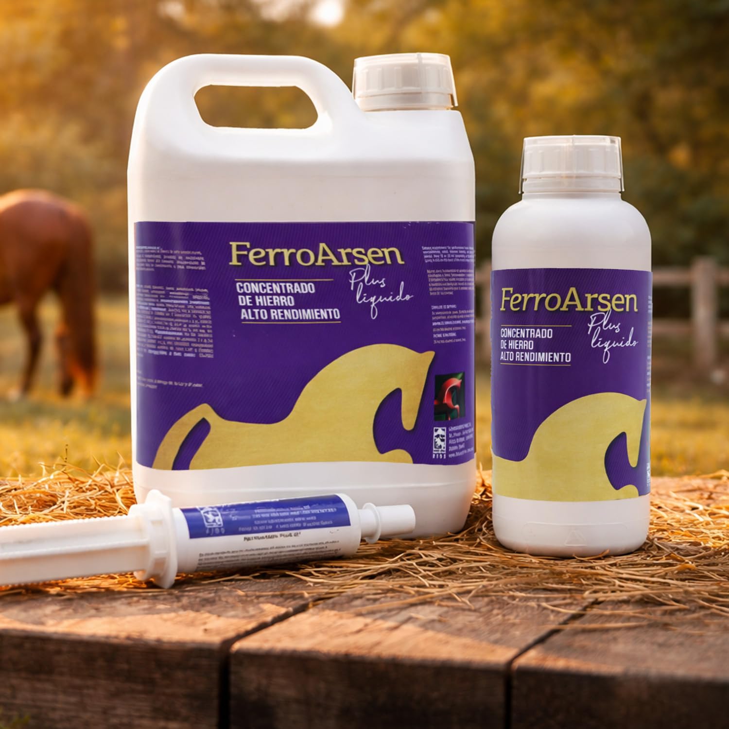 LABORATORIOS PINO Ferroarsen Plus Líquido Suplemento Nutricional de Hierro de Alto Rendimiento – Apoyo en Entrenamiento, Competición y Convalecencia, Formato Líquido, 5 Litros