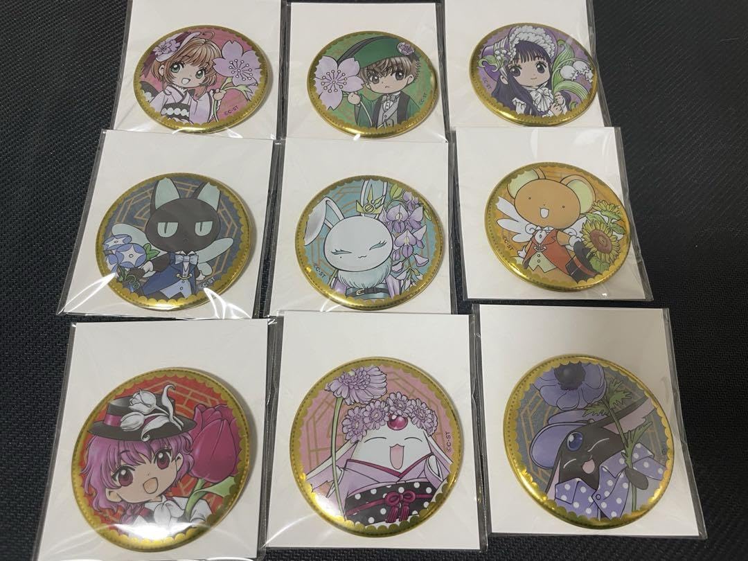 CLAMP30周年缶バッジコンプリートセット18個空箱付き