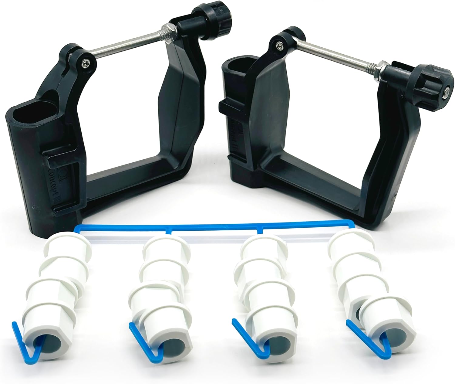 Concept2 Sweep Oarlock Kit with White Pitch Bushings for 1/2 in Rigger Pin, 469