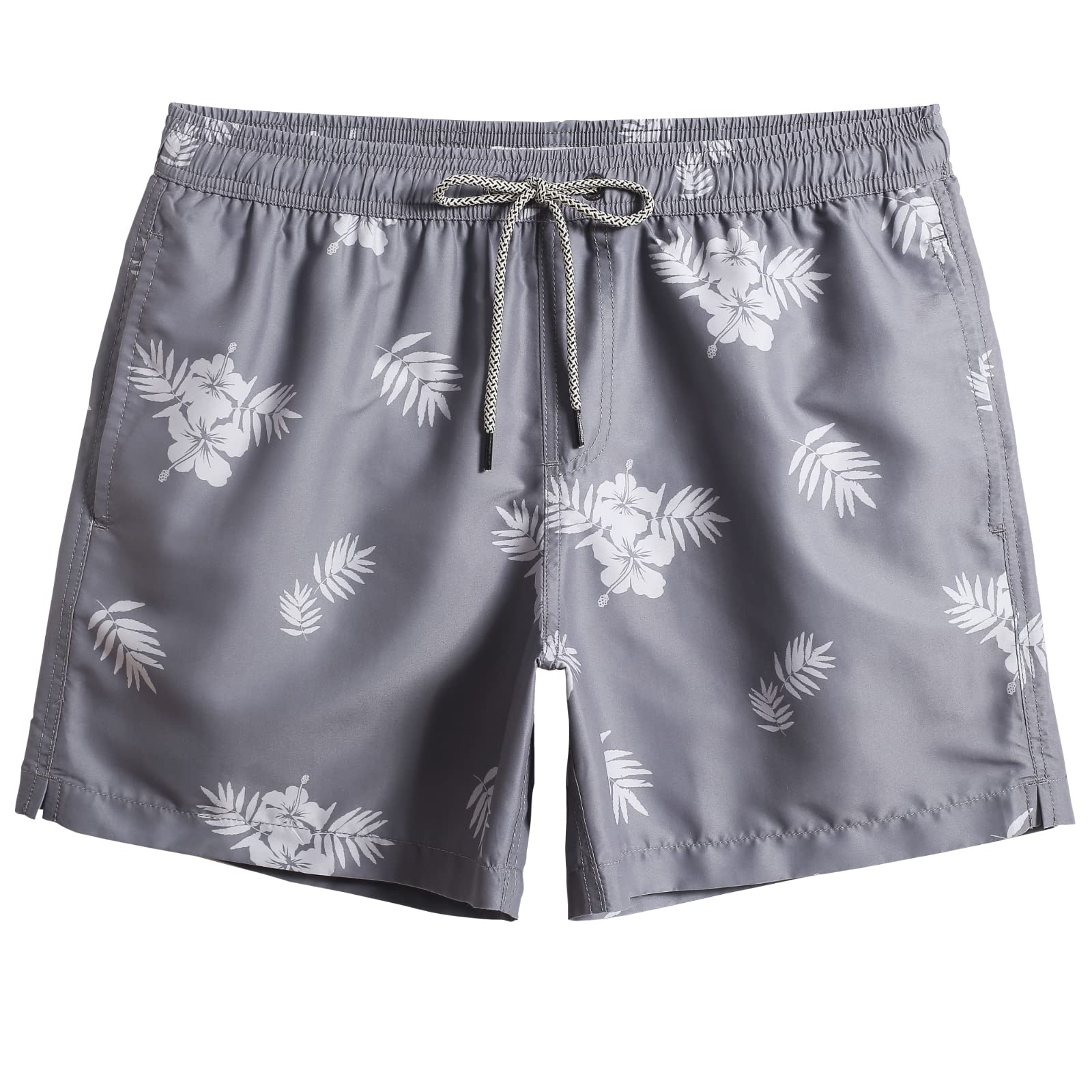 maamgic Mens Swim Trunks 5 Inch with Mesh Liner Breathable for Beach