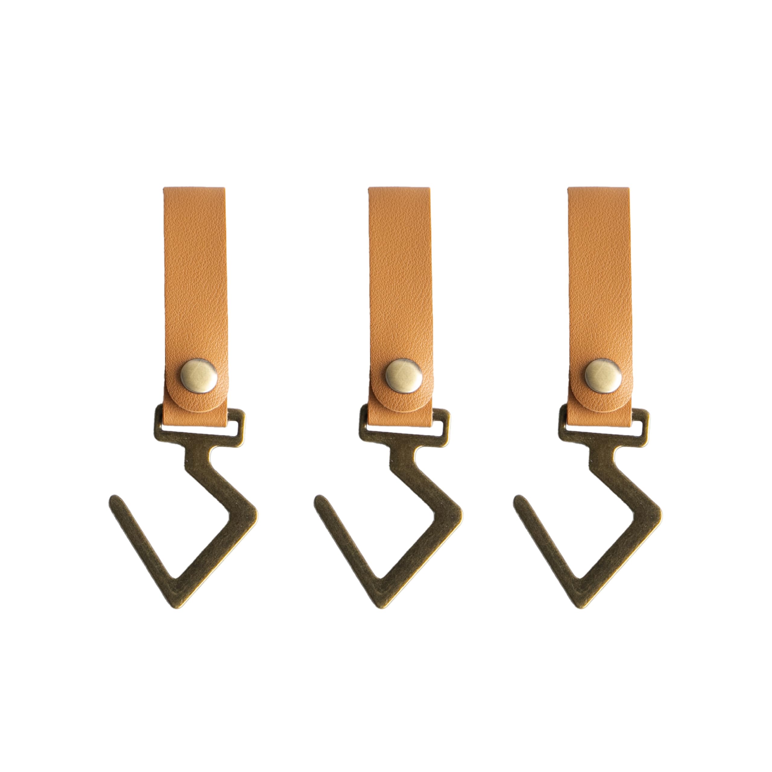 Amazon.co.jp: RODGERS ハンギングラック用レザーフック(ブラウン