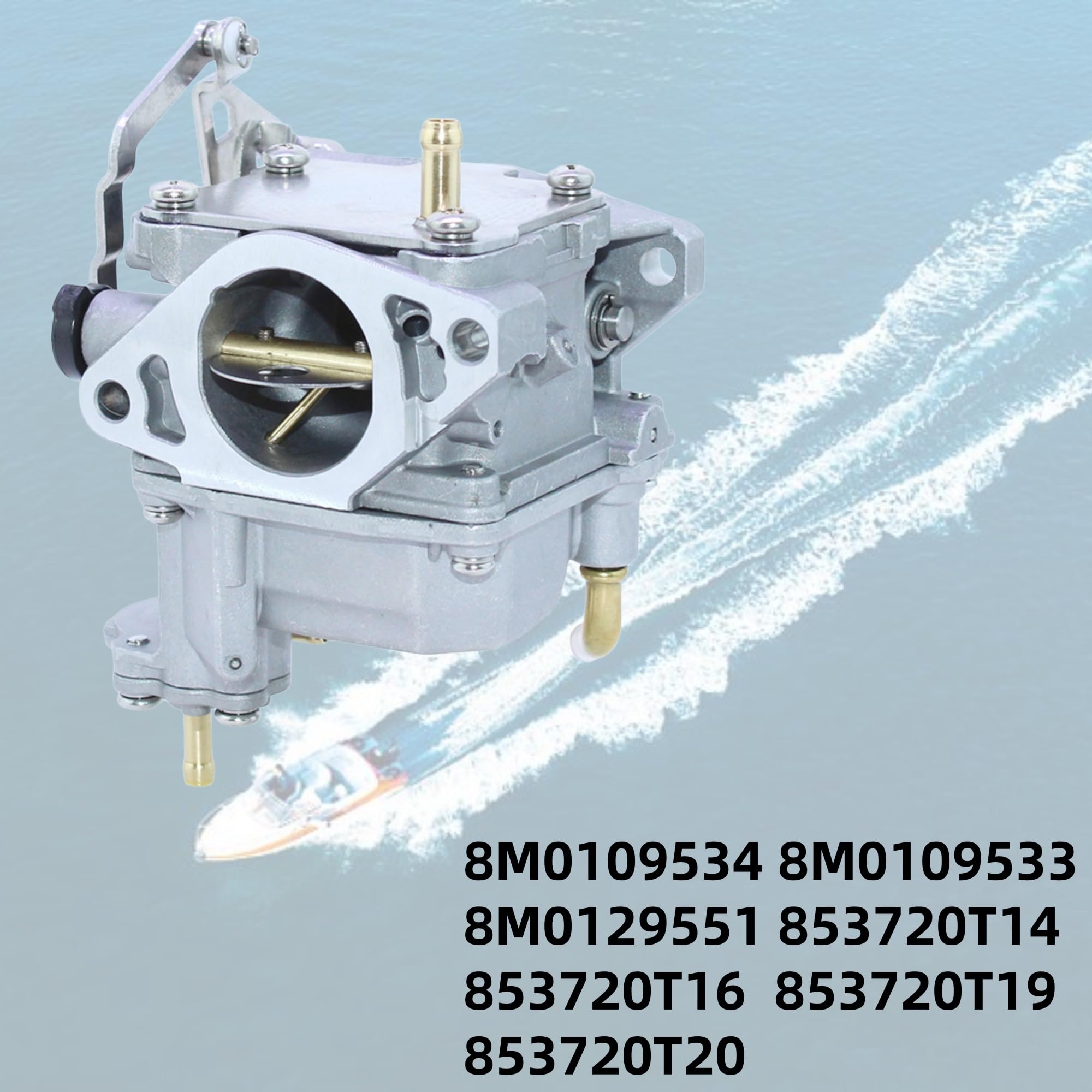 Amazon.com: Boat Motor Carburetor 8M0109534 8M0109533 8M0129551
