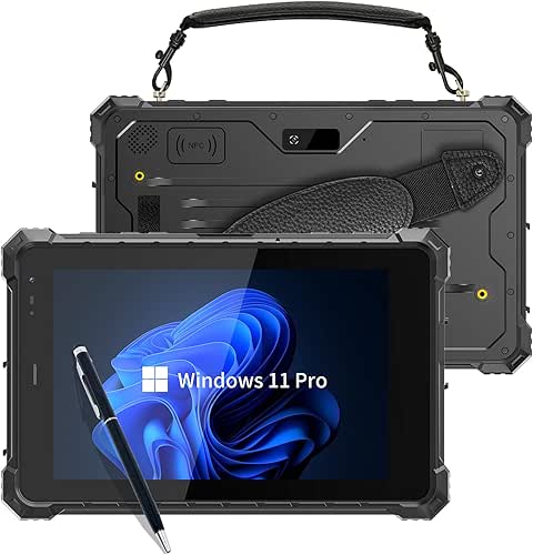 W80N Rugged Tablet,8 Inch Windows 11 Pro Industrial Tablet,8GB+128GB,Intel N5100,IP68