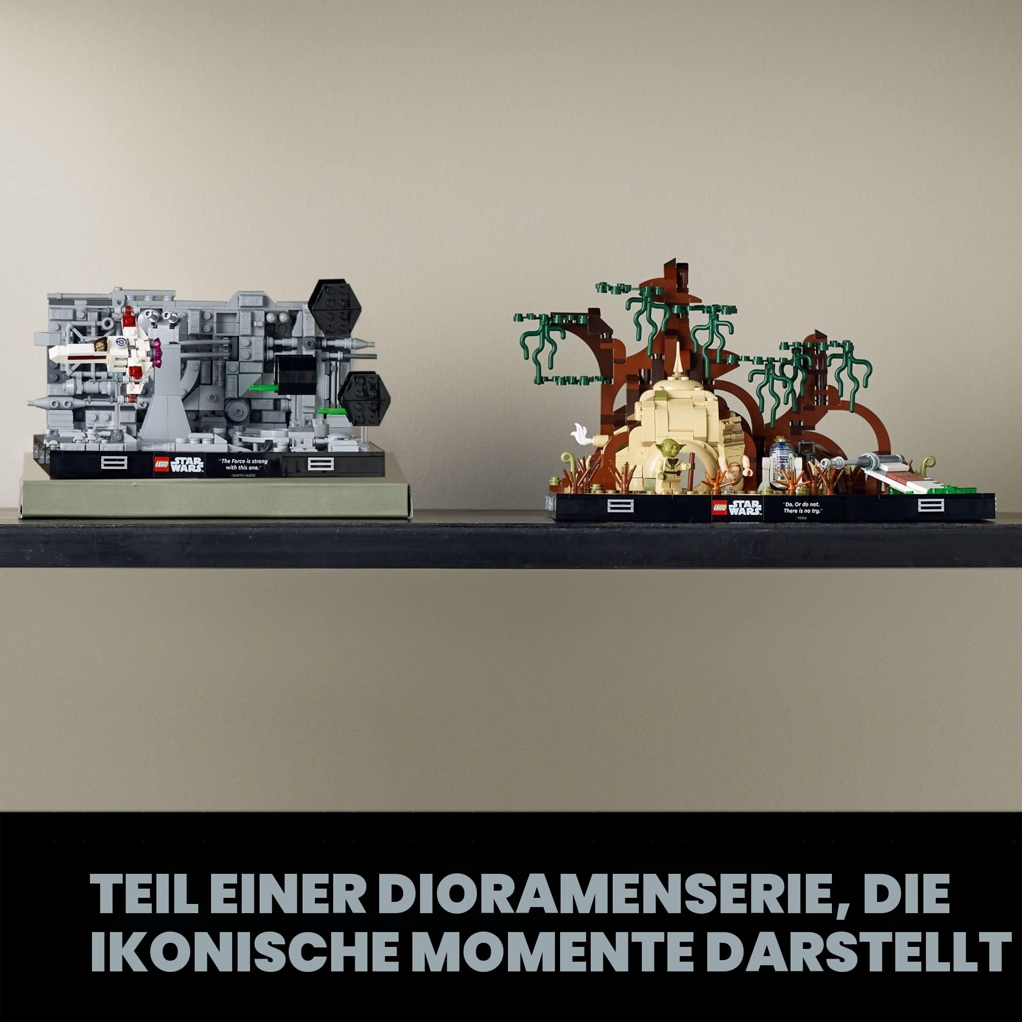 Lego Star Wars Dagobah Jedi Training Diorama 75330 Building Kit for Adults; Brick-Built Collectible for Display (1,000 Pieces)