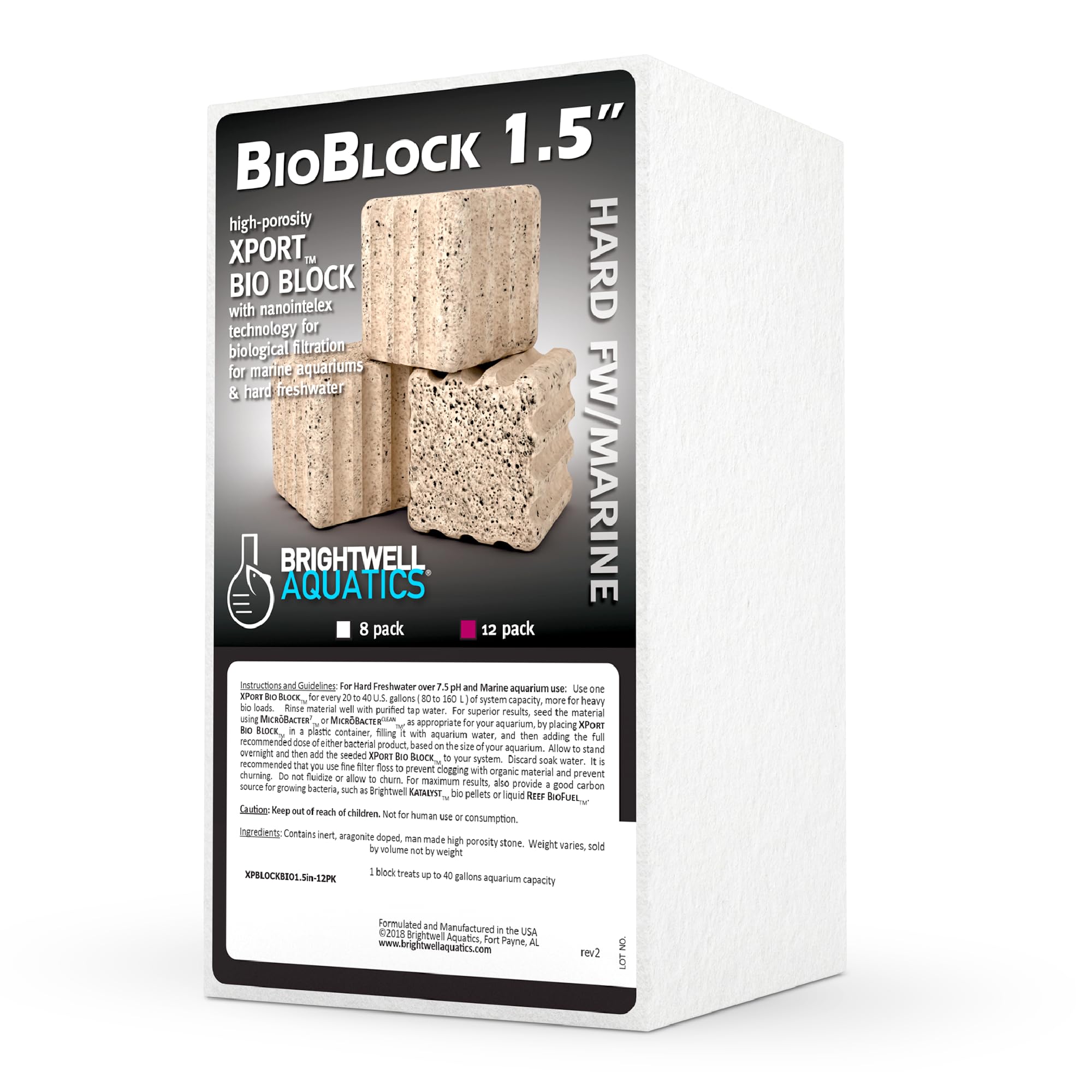 Amazon.com : Brightwell Aquatics - Xport-BIO Block Aquarium Filter