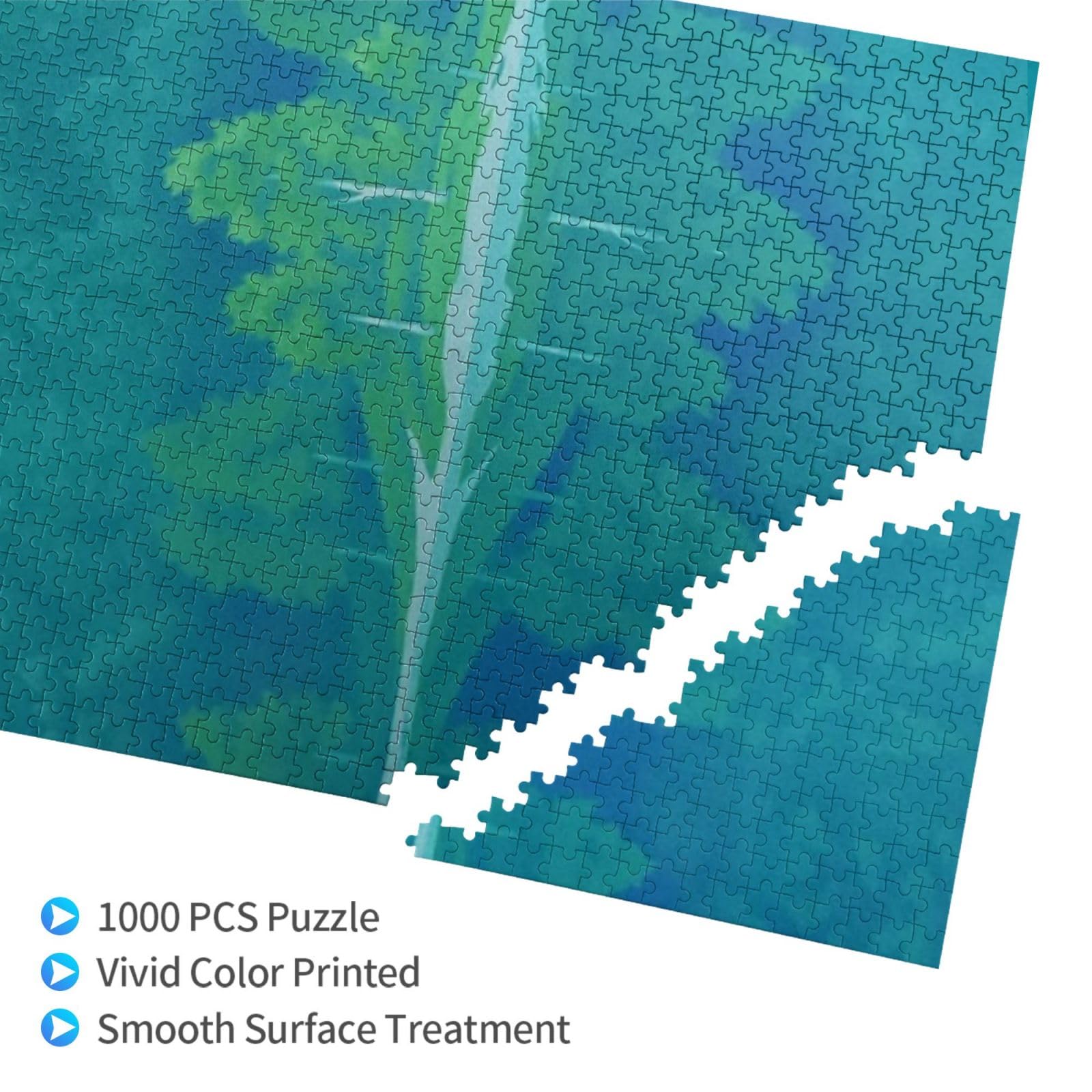 Amazon.co.jp: 1000ピース ジグソーパズル 東山魁夷 緑響く(8) 大人用