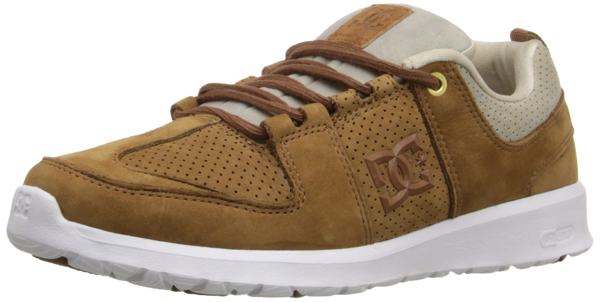 DC Men's Lynx LITE LE Unisex Shoe-U, Dark Brown, 7.5