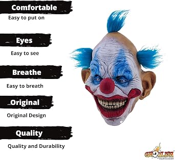 Dammy the Clown Scary Mask