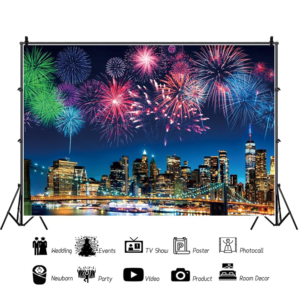 Amazon.com : YongFoto 10x6.5ft Happy New Year Backdrop 2025