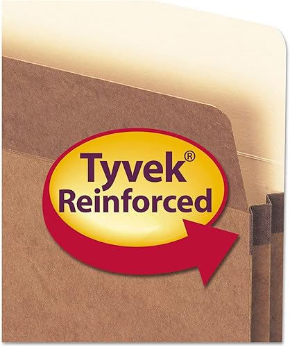 Miniatura 2 de Smead 73214 1 34 pulgadas Exp Pocket Straight Tab Letra ManilaRedrope 25Caja