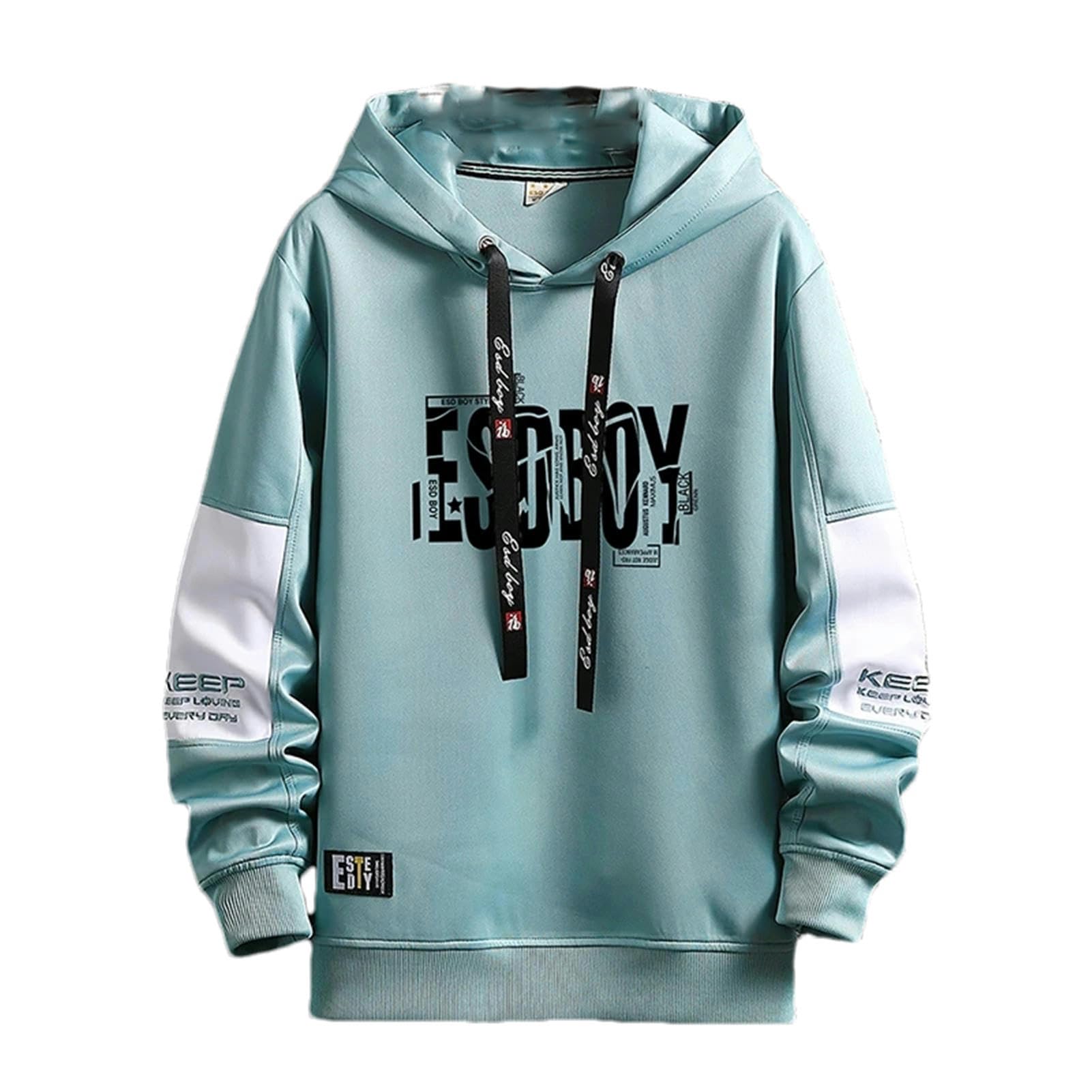 Primavera Autunno Uomo Felpe con cappuccio Casual Sport Felpe con cappuccio Hip Hop Streetwear Pullover Gioventù Top Hoody Abbigliamento