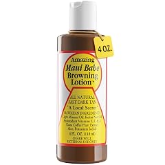 Maui Babe Browning Lotion - Natural Hawaiian Tan Accelerator with Vitamins Antioxidants - Moisturizing Formula for All Skin